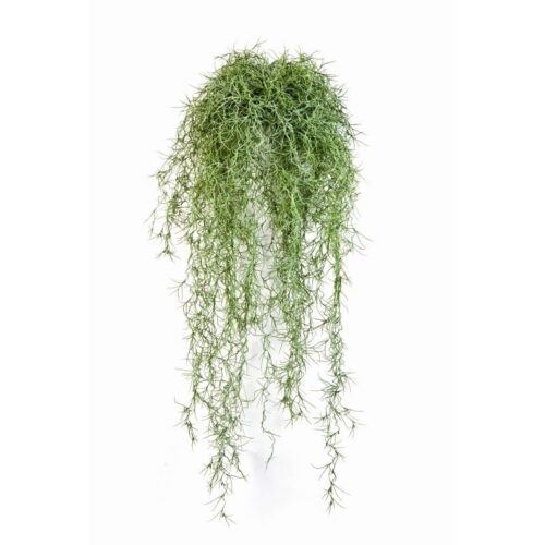 Long Hair Bush Green 80 cm Hangplant brandvertragend Flame Retardant Flora