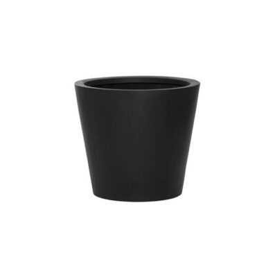 Bucket XS 40x35cm Black Plantpot PP