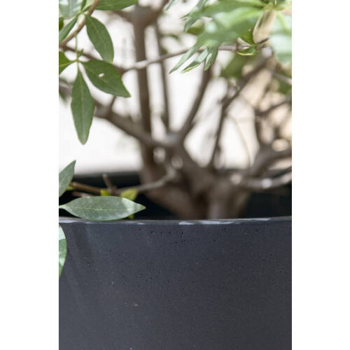 Bucket XS 40x35cm Black Plantpot PP