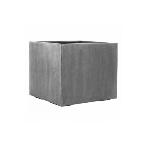 Jumbo M 70x70x62cm Grey Plantenbak PP