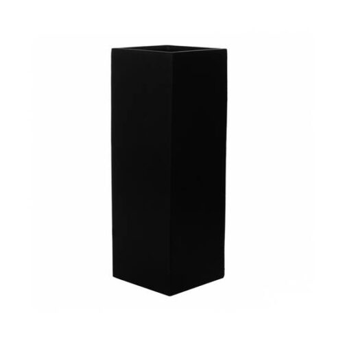 Yang Black 35x35x100cm plantenbak / divider Collectie Natural PP