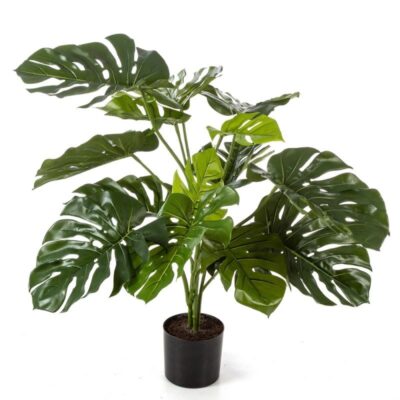 Monstera kunstplant 52003N Split Philo in pot 85 cm FW Optiflower