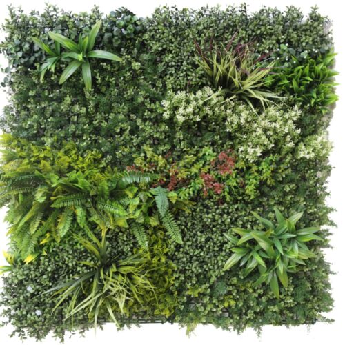 Kunstplanten wand-element Prestige 100x100 cm UV Optiflower