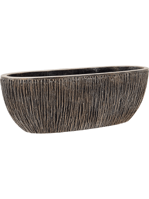 Baq Luxe Lite Universe Waterfall Oval Bronze Optiflower