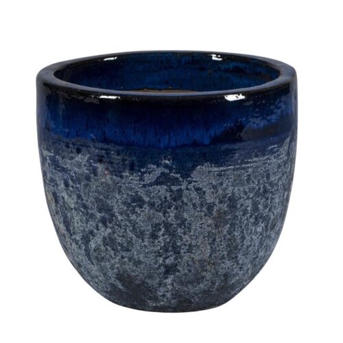 Bloempot Melbourne 2-03MB misty blauw set 4-delig Optiflower