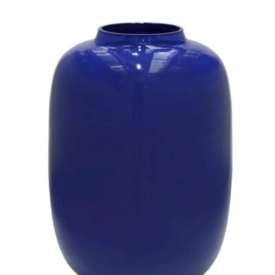 Vaas Glas Artic S Bright Blue 21xH29cm. Optiflower