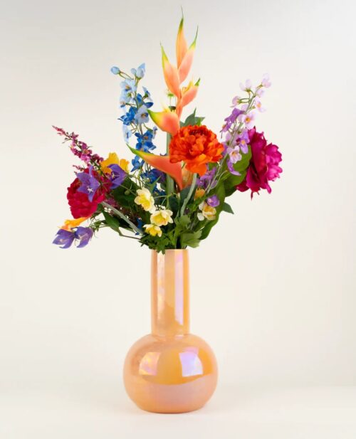 Tropicana zijden boeket 70 cm. Optiflower