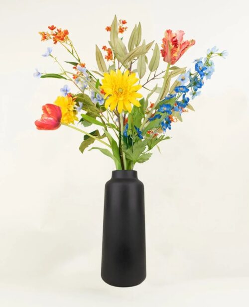 Zijden boeket Lemonade Garden 85 cm. Optiflower L
